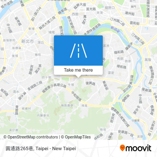 圓通路265巷 map