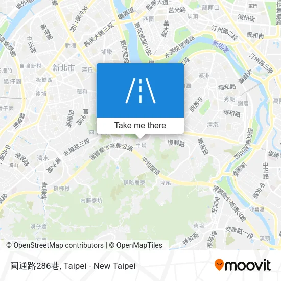 圓通路286巷 map