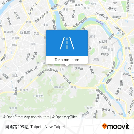 圓通路299巷 map