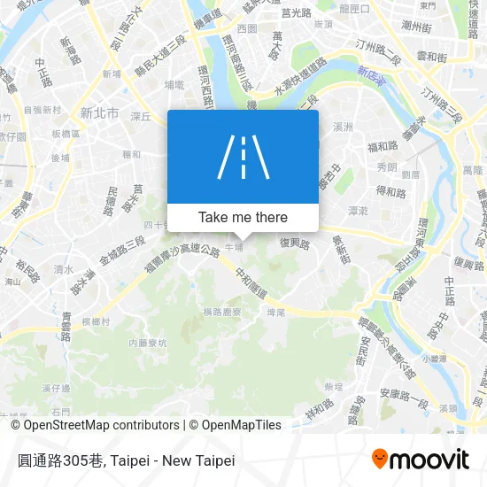 圓通路305巷 map