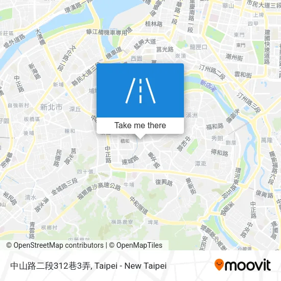 中山路二段312巷3弄地圖