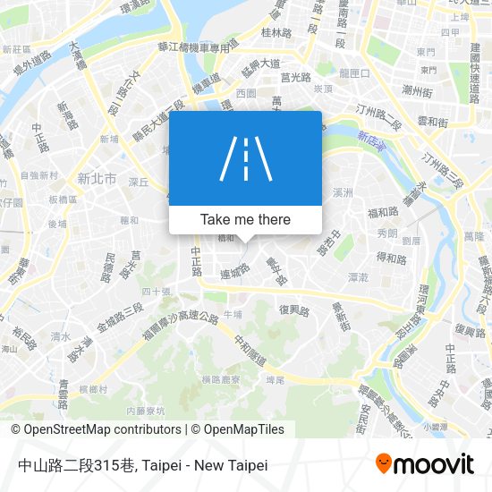 中山路二段315巷 map
