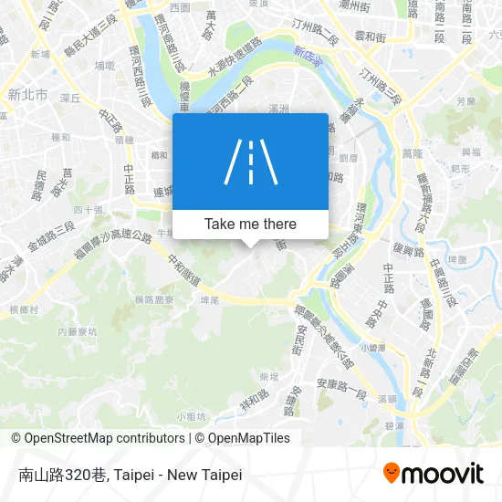 南山路320巷地圖