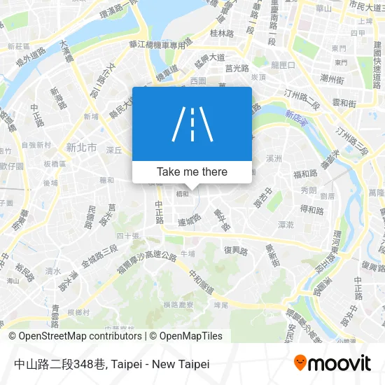 中山路二段348巷地圖