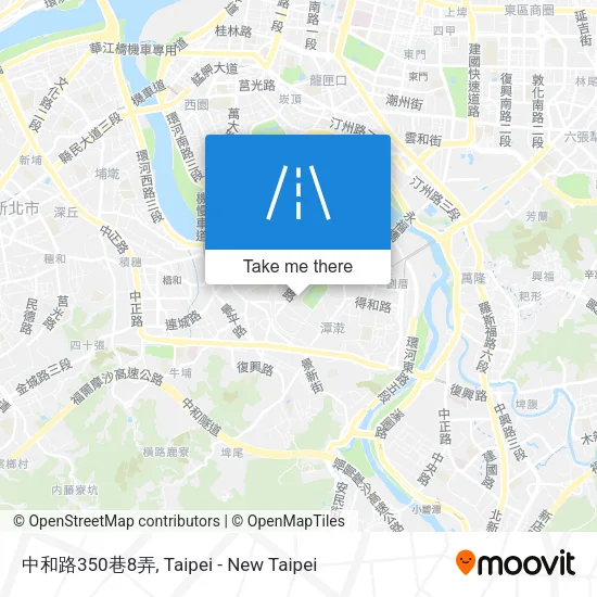中和路350巷8弄地圖