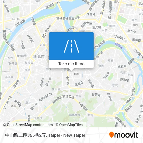 中山路二段365巷2弄地圖