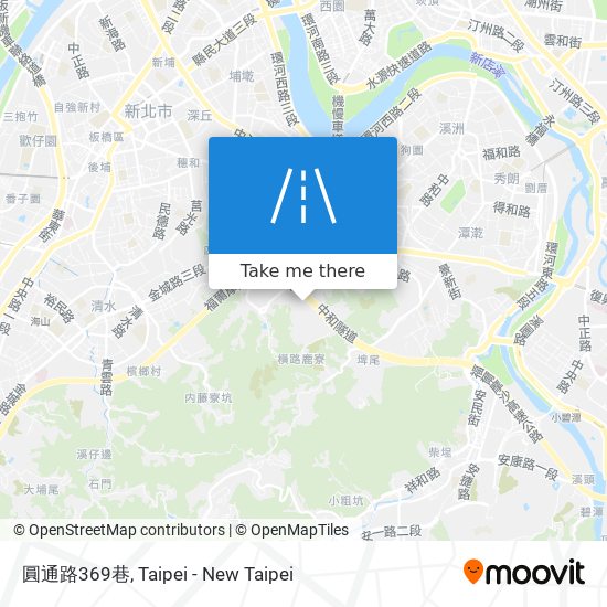 圓通路369巷 map