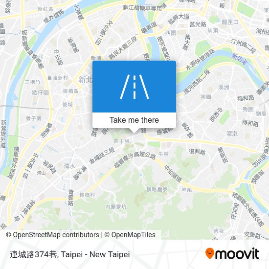 連城路374巷 map