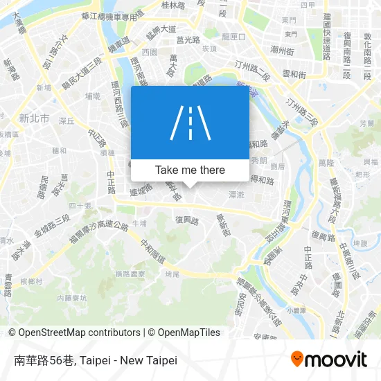 南華路56巷地圖
