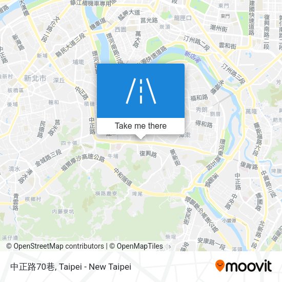 中正路70巷地圖
