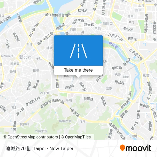 連城路70巷地圖