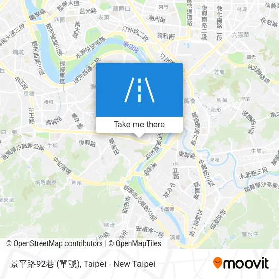 景平路92巷 (單號)地圖