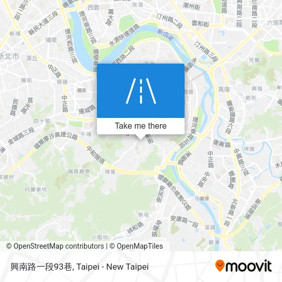 興南路一段93巷地圖
