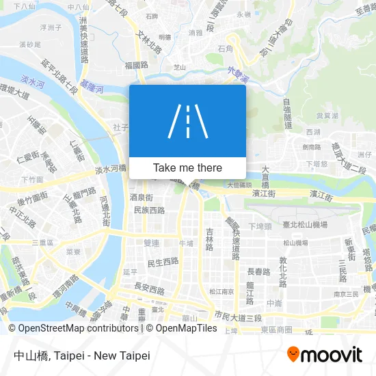 中山橋 map