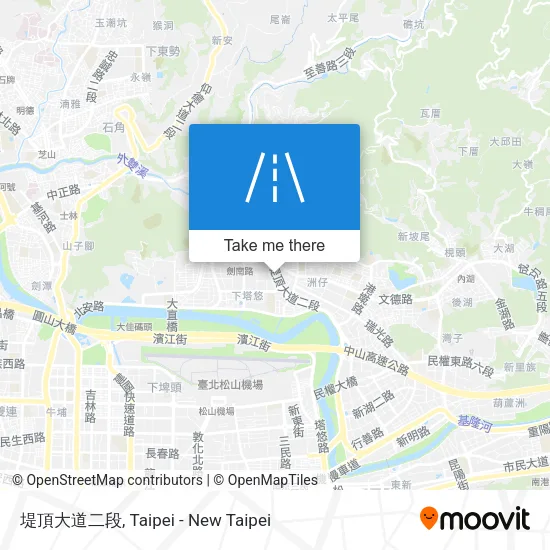 堤頂大道二段 map