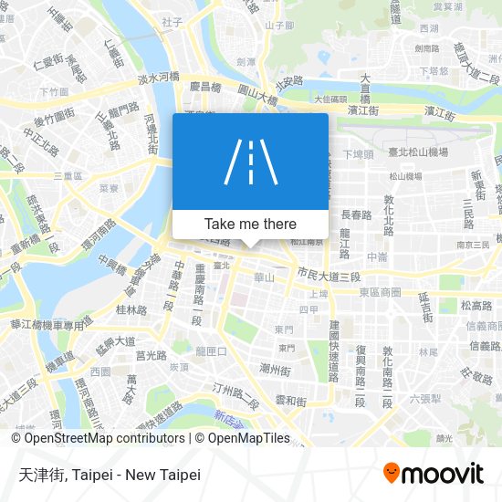 天津街 map