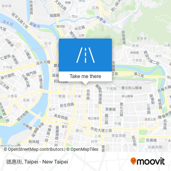 德惠街 map