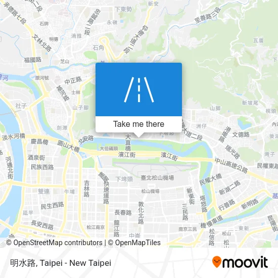 明水路 map