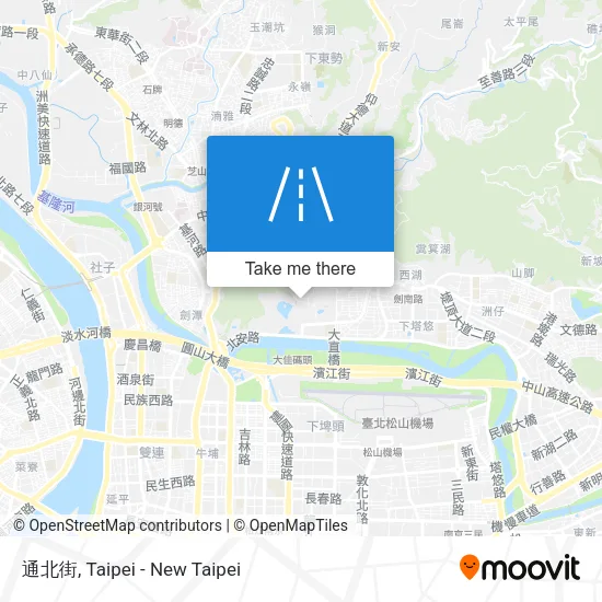 通北街 map