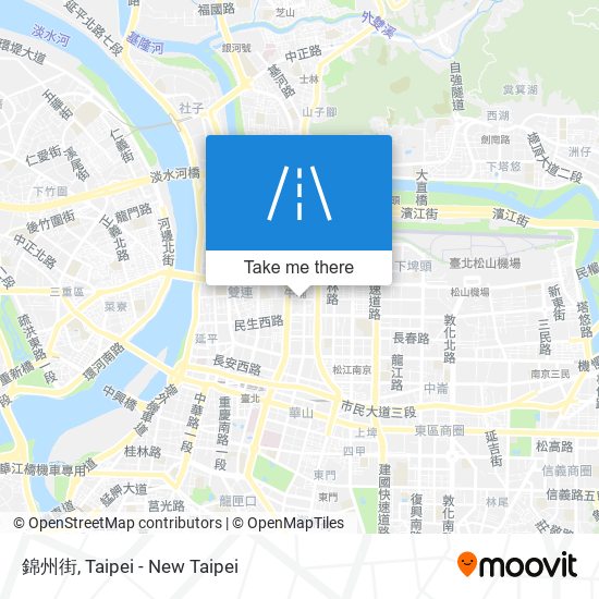 錦州街 map