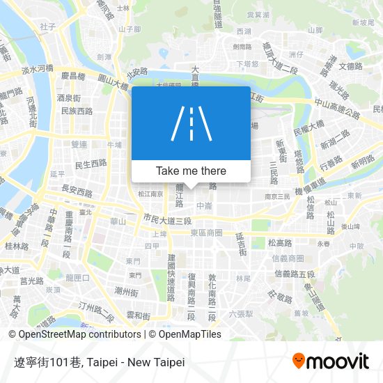 遼寧街101巷 map