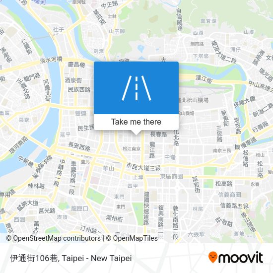 伊通街106巷 map