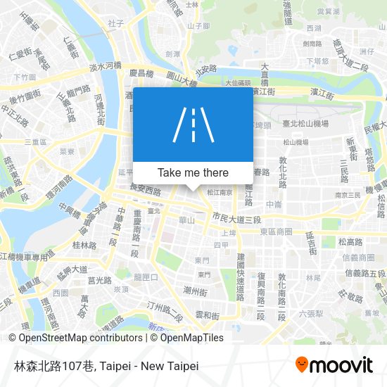 林森北路107巷 map