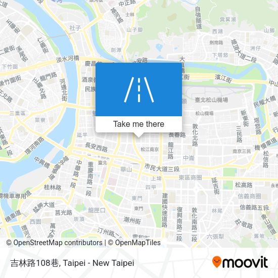 吉林路108巷地圖