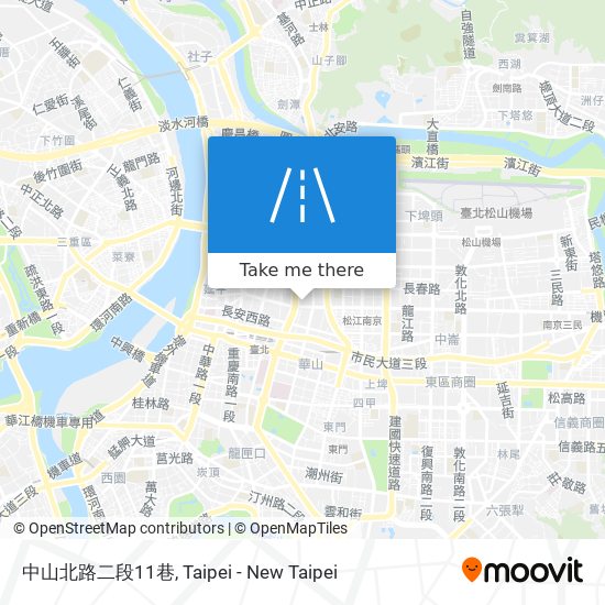 中山北路二段11巷 map