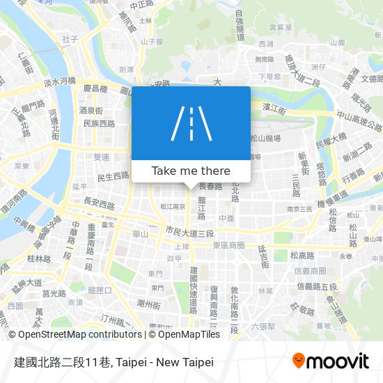 建國北路二段11巷 map