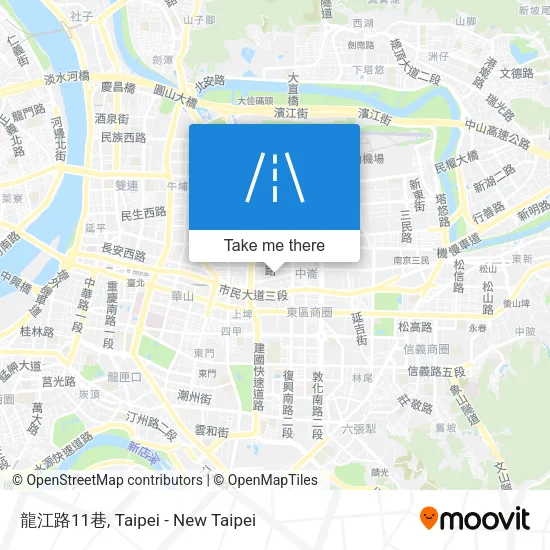 龍江路11巷地圖