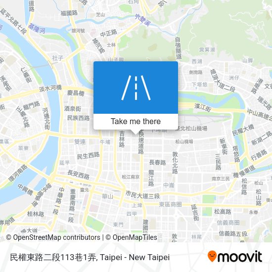 民權東路二段113巷1弄 map