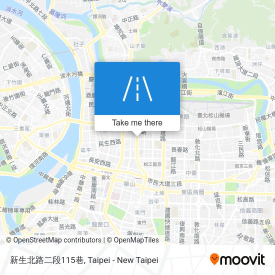新生北路二段115巷 map