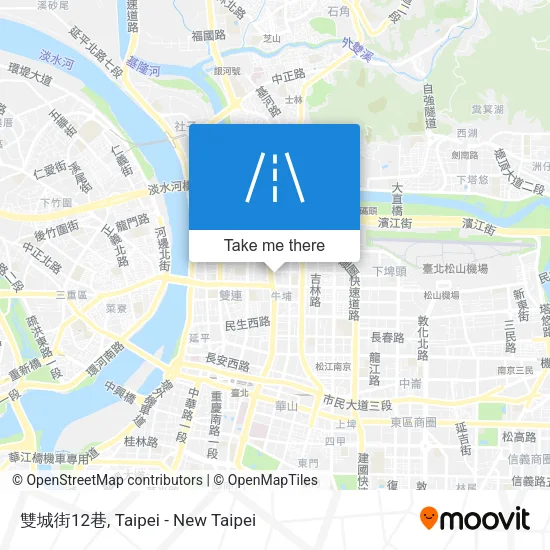 雙城街12巷 map