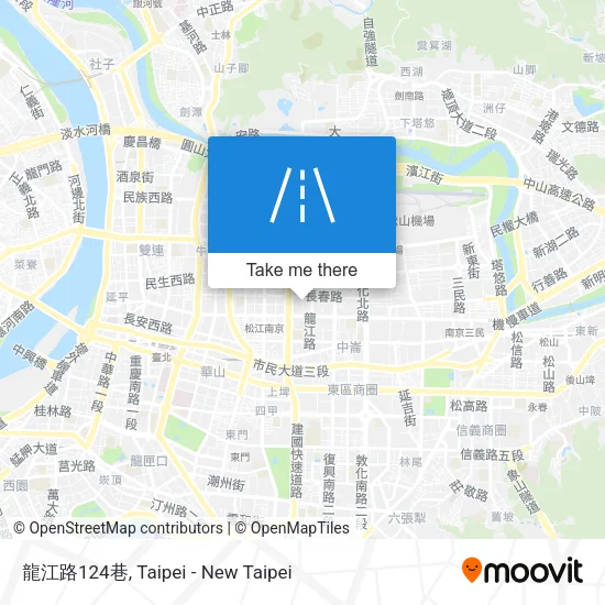 龍江路124巷 map