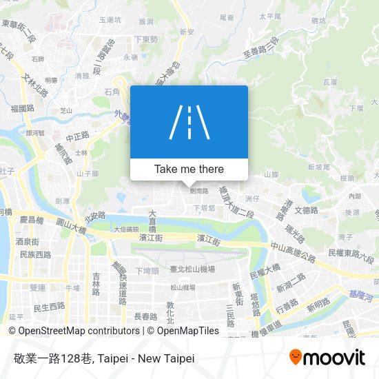 敬業一路128巷地圖