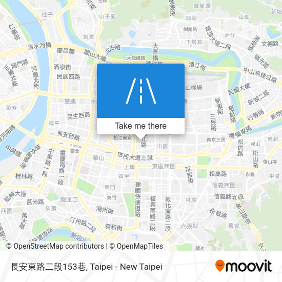 長安東路二段153巷 map