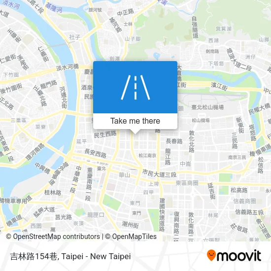 吉林路154巷地圖
