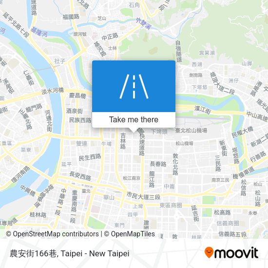 農安街166巷地圖