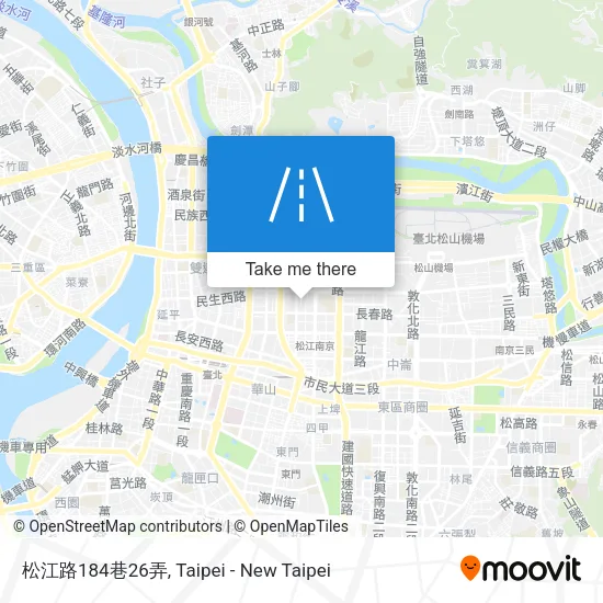 松江路184巷26弄地圖