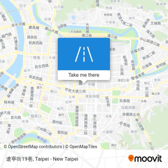 遼寧街19巷地圖