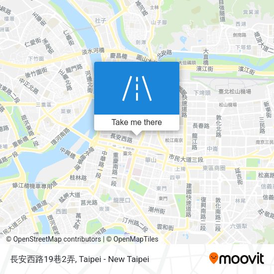 長安西路19巷2弄地圖