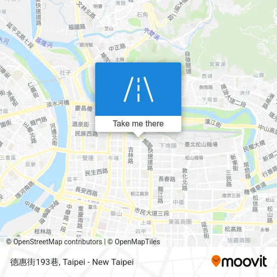 德惠街193巷地圖