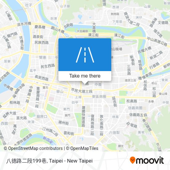 八德路二段199巷 map