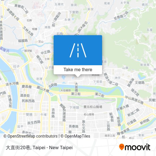 大直街20巷 map