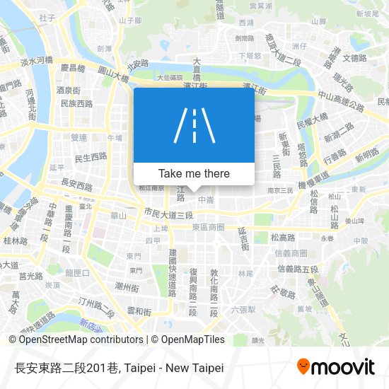 長安東路二段201巷 map