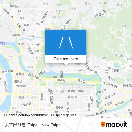 大直街21巷地圖