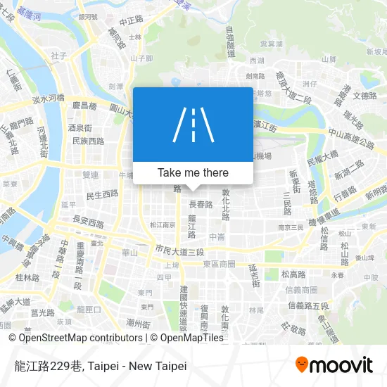 龍江路229巷 map