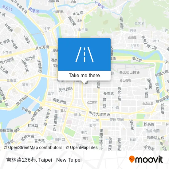 吉林路236巷地圖