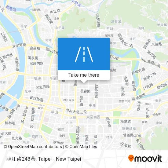 龍江路243巷 map